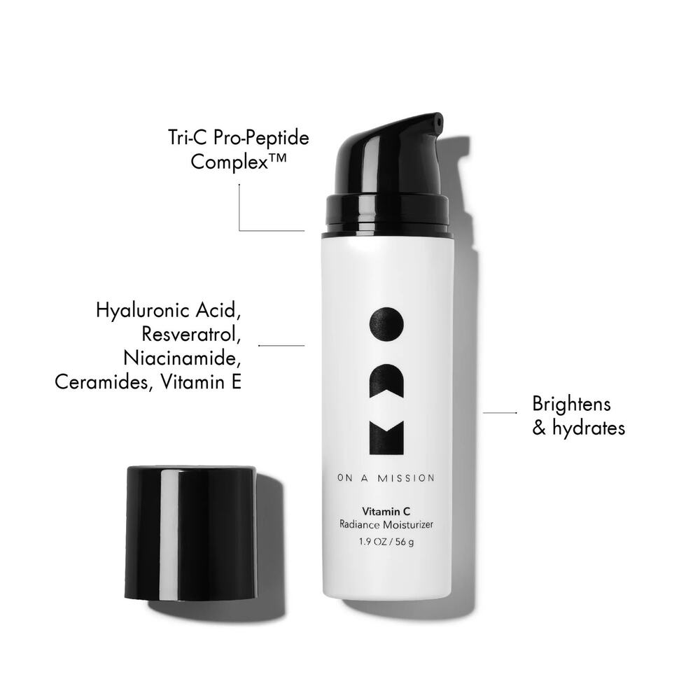 $43 New OAM Skin Vitamin C Radiance Moisturizer 1.9oz - Picture 3 of 8